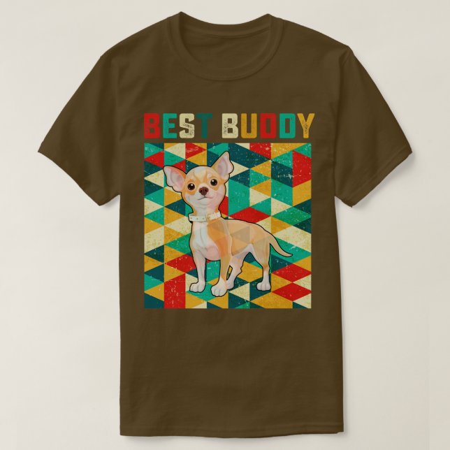 Best Buddy Chihuahua T-Shirt (Design Front)