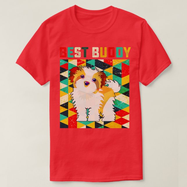 Best Buddy Maltese T-Shirt (Design Front)
