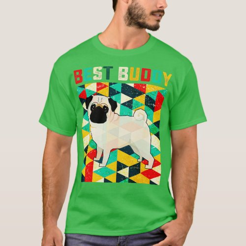 Best Buddy Pugs T_Shirt
