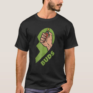 Best Buds Weed Matching Couple Lighter Stoner Frie T-Shirt