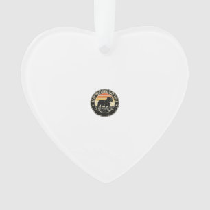 Best Bulldog Dad Ever Vintage Dog Lover Shirt (2)_ Ornament