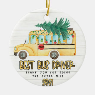 Best Bus Driver Christmas Ornament Bus Driver Gift
