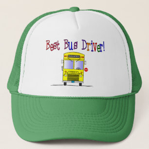Best Bus Driver Gifts Trucker Hat