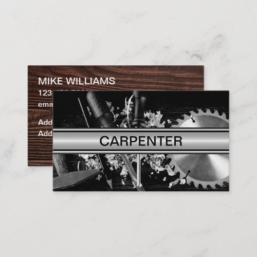 Best Business Cards For A Carpenter
