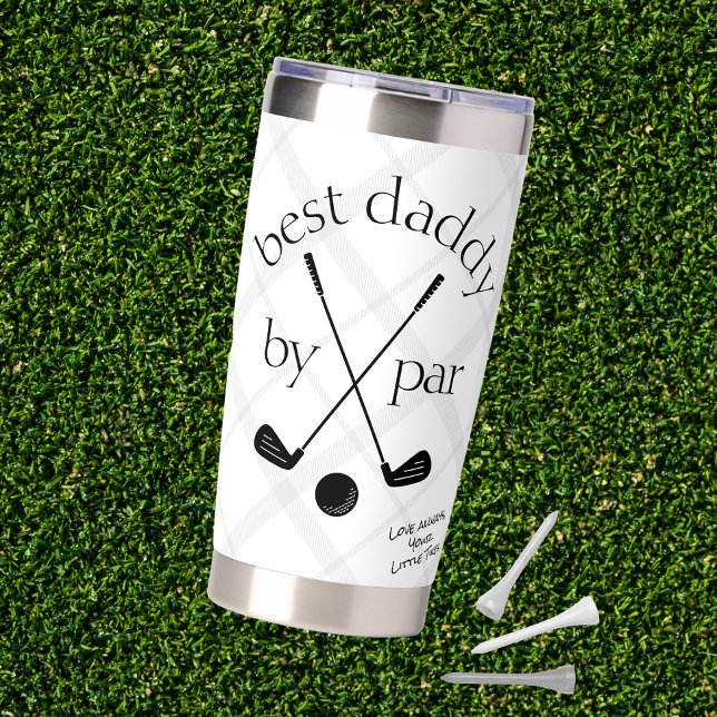 Best By Par Insulated Tumbler Gift for Him (Gift Golf Tumblers for the Tee-rrific Best by Par Golfer in Your Life. Great for Dad, Grandpa, Uncle)