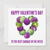 BEST CABBAGE IN THE PATCH Valentine Couples (Front)