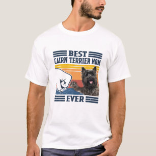 Best Cairn Terrier Mom Ever Vintage Mother Day T-Shirt