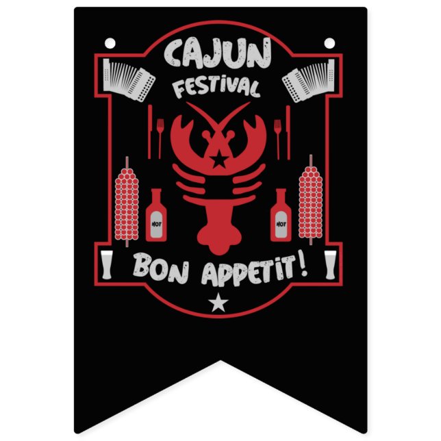 Best Cajun Cooks    Bunting Flags (First Flag)