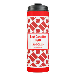 BEST CANADIAN DAD THERMAL TUMBLER