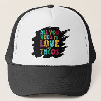 best cap,lover,tacos,food trucker hat