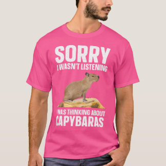 Best Capybara Pet Rodent Capybara T-Shirt