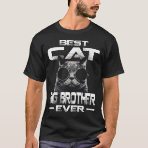 Best Cat BIG BROTHER Ever Vintage T-Shirt