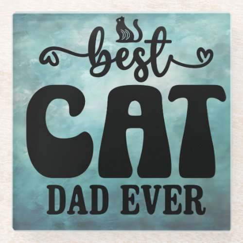 Best Cat Dad Coaster