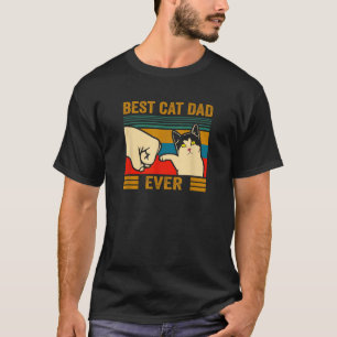 Best Cat Dad Ever Awesome Cat Dad Tee Gifts for Da