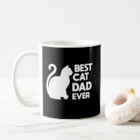 Best Cat Dad Ever Cute Pets Kittens Cat Lover Coffee Mug