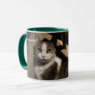 "Best Cat Dad Ever--Dainty Doll Father's Day Mug" Mug