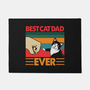 Best Cat Dad Ever Doormat