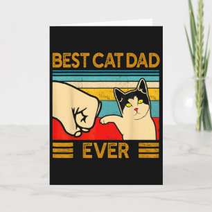 Best Cat Dad Ever Father's Day Gift Cat Daddy For Card