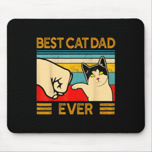 Best Cat Dad Ever Father's Day Gift Cat Daddy For Mouse Pad