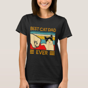 Best Cat Dad Ever Father's Day Gift Cat Daddy For  T-Shirt