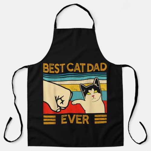Best Cat Dad Ever Funny Cat Daddy Apron