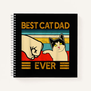 Best Cat Dad Ever Funny Cat Daddy Notebook