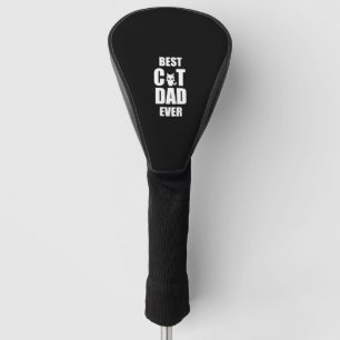 Best Cat Dad Ever, Funny Cat Shirt, Cat Dad Shirt, Golf Head Cover