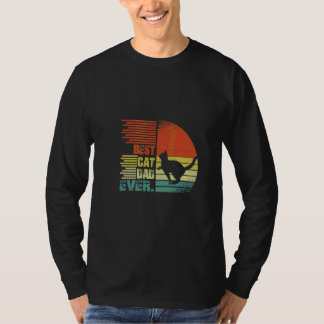 Best Cat Dad Ever  Graphic Dad  Tee