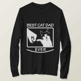 Best Cat Dad Ever - Long Sleeve Shirt