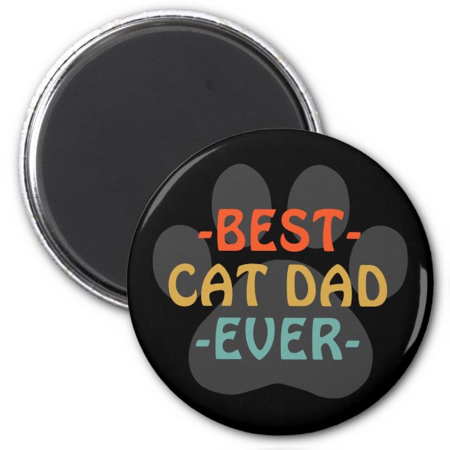 Best Cat Dad Ever  Magnet (Front)