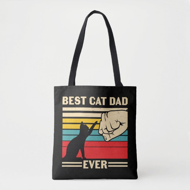Best Cat Dad Ever          Tote Bag (Front)