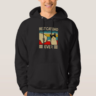 Best Cat Dad Ever Vintage Cats 1 Hoodie