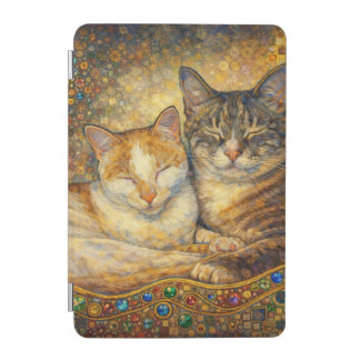 Best Cat Friends Klimt-inspired iPad Mini Cover