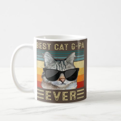 Best Cat G Pa Ever Bump Fit Fathers Day Gift Coffee Mug