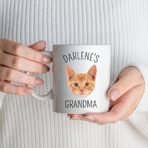 Best Cat Grandma Ever Cat Grandma Birthday Party Mug