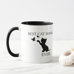 Best cat mama ever mug