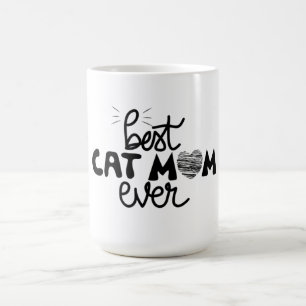 Best Cat Mom Color Morph Mug