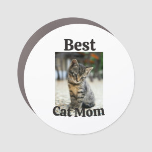 best cat mom dad parent pet photo kitten grandma p car magnet