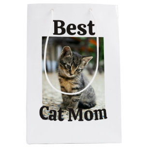 best cat mom dad parent pet photo kitten grandma p medium gift bag