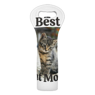 best cat mom dad parent pet photo kitten grandma p wine bag