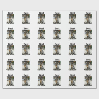 best cat mom dad parent pet photo kitten grandma p wrapping paper