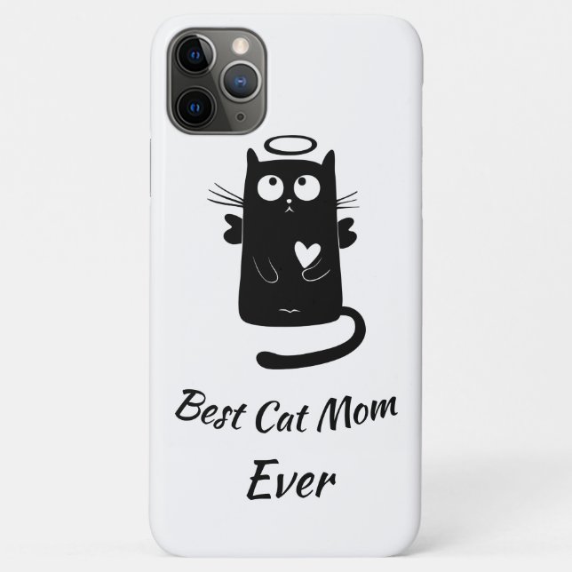 Best Cat Mom Ever Case-Mate iPhone Case (Back)