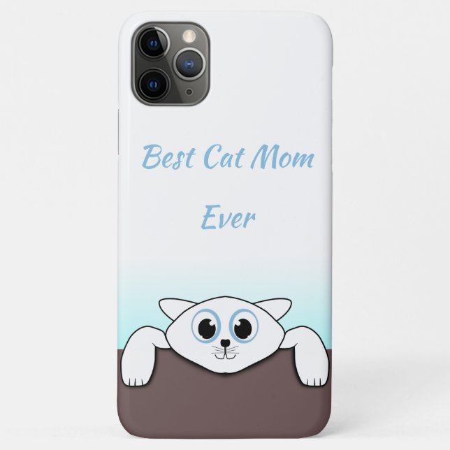 Best Cat Mom Ever Case-Mate iPhone Case (Back)