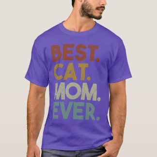 Best Cat Mom Ever Crazy Cat Lady boy T-Shirt