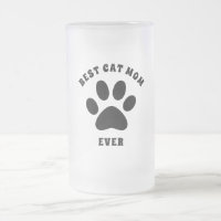 Best Cat Mom Ever Custom Text Personalized