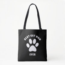 Best Cat Mom Ever Custom Text Personalized