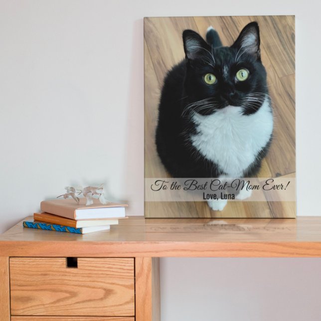 Best Cat Mom Ever Mother’s Day Acrylic Print (Creator Uploaded)