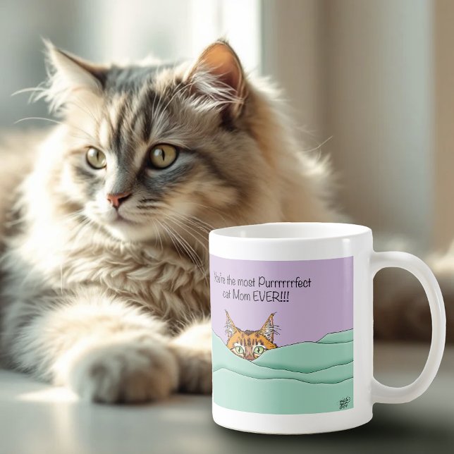 Best Cat Mom Ever! Mother's Day Coffee Mug (Creator Uploaded)