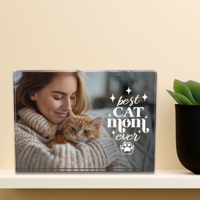 Best CAT mom ever mothers day Photo Block (Creator Uploaded)