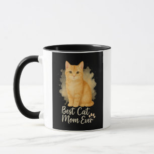 Best Cat Mom Ever Mug Funny Cat Lover Gift for Her